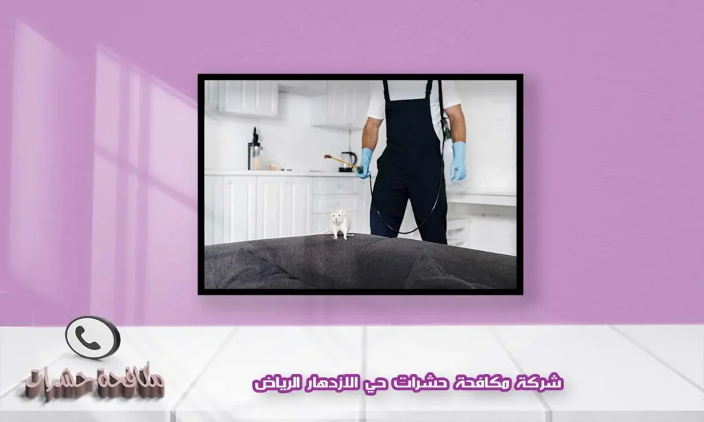 شركة مكافحة حشرات حي الازدهار الرياض
